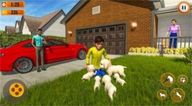 虚拟宠物家庭狗狗3D最新版图3