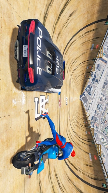 大坡道汽车特技驾驶图3
