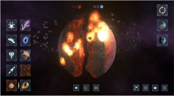 行星爆炸模拟器图2