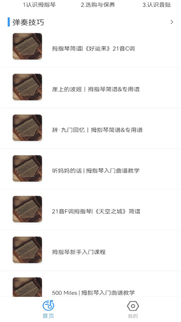 拇指琴调音器图1
