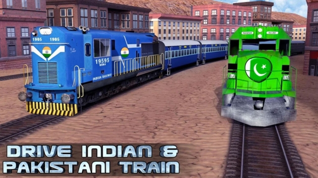 India Vs Pakistan Train Racing中文版图2