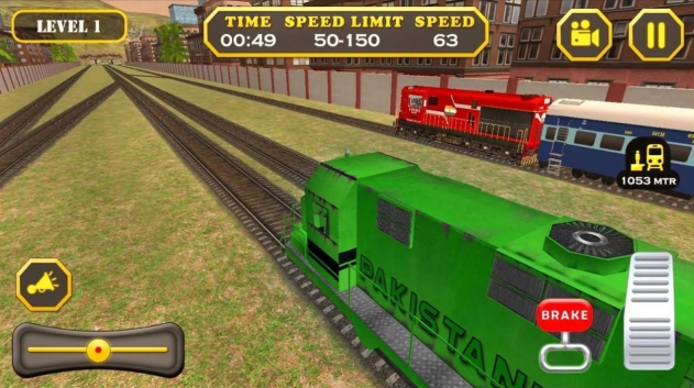 India Vs Pakistan Train Racing中文版图3