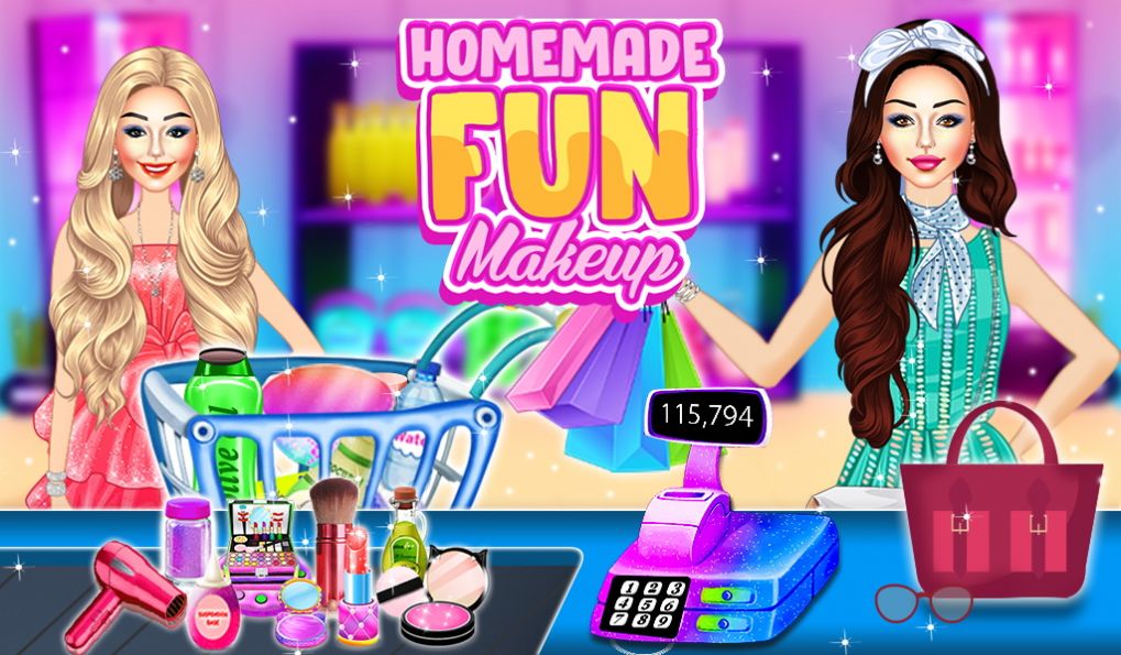 芭比女孩化妆安卓(HomeMade Makeup Kit) 图2