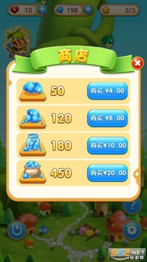 魔幻泡泡大乱斗游戏爱心版4