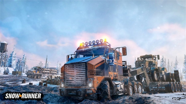 旋转轮胎雪地奔驰图3