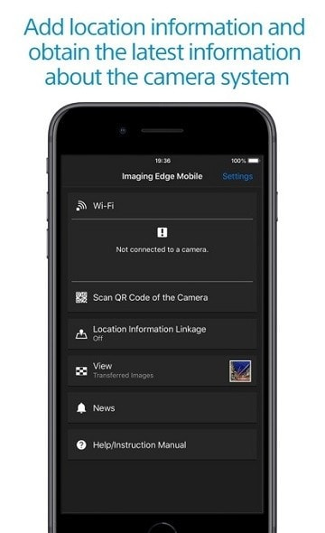Imaging Edge Mobile(索尼微单相机)-图2