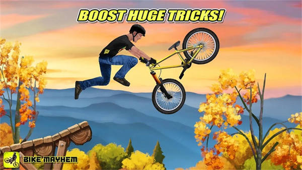 山地自行车赛BIKEMAYHEM v1.6.2 安卓版-图1