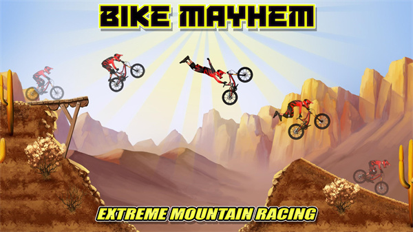 山地自行车赛BIKEMAYHEM v1.6.2 安卓版-图4