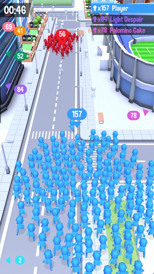 拥挤城市小游戏