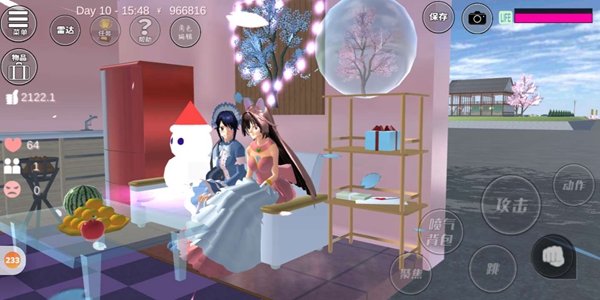 樱花校园模拟器高马尾英文版