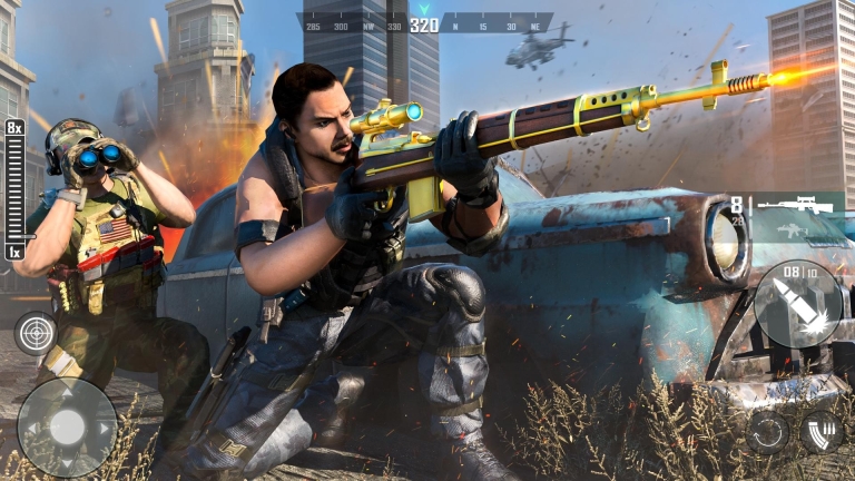 狙击手城市伪装(Sniper Shooting Game)-图1