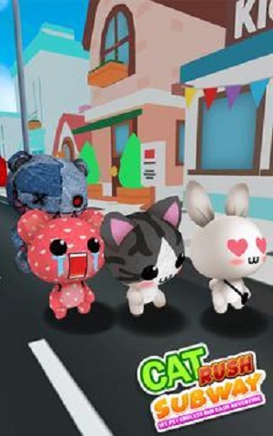猫猫赶地铁(3)