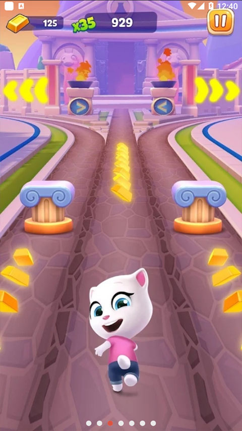 汤姆猫跑酷2国际服(Talking Tom Gold Run 2)(1)