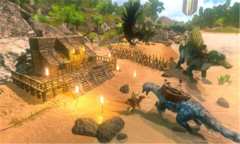 方舟生存进化恶魔岛MOD版图1
