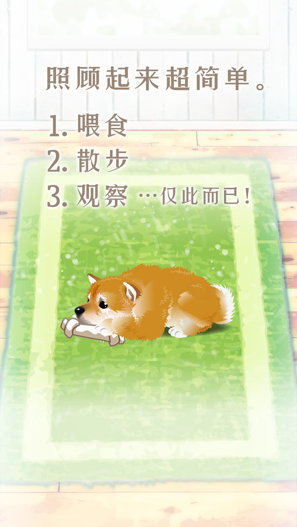 养育柴犬的治愈游戏截图3