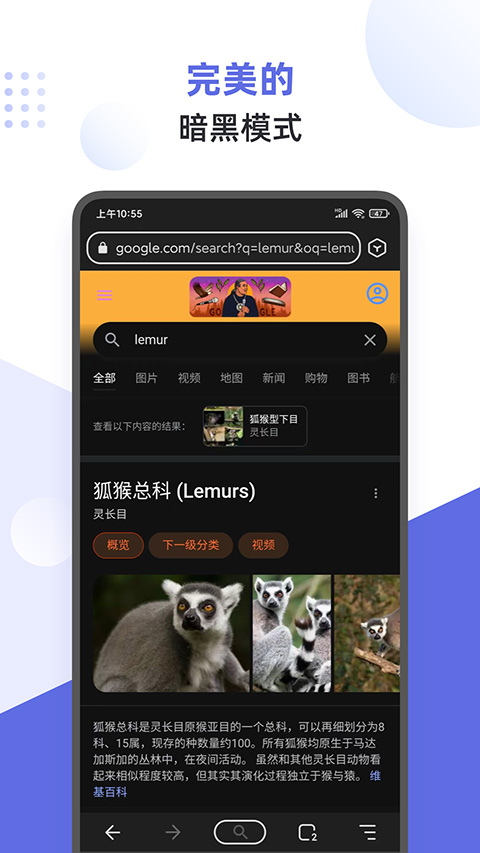 狐猴浏览器图1
