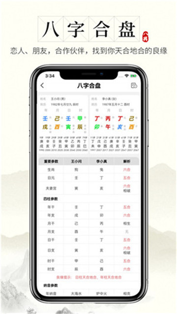 问真八字图2