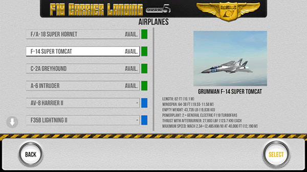 F18舰载机模拟起降无限飞机版-图4