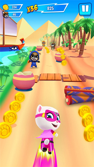 汤姆猫英雄跑酷免广告 v3.8.0.477 最新版-图5
