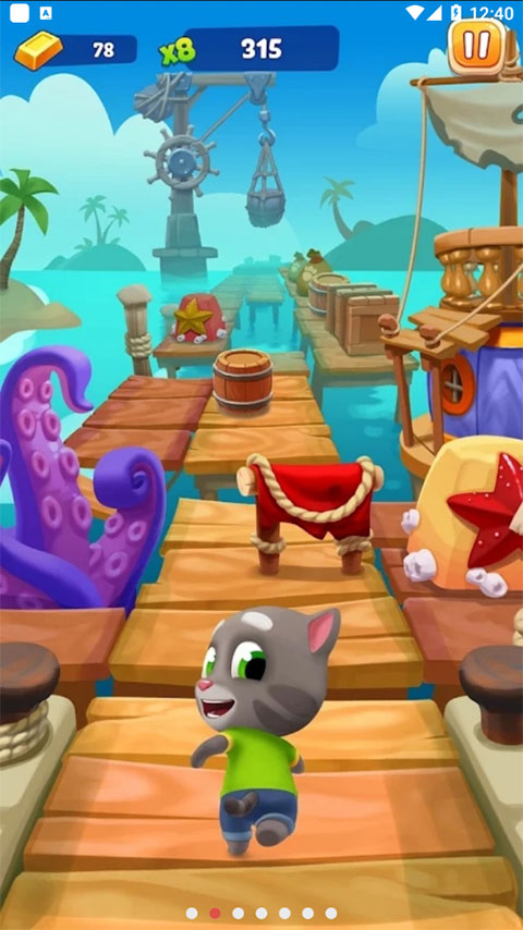 湯姆貓跑酷2國際服(Talking Tom Gold Run 2)
