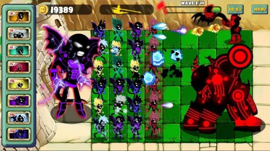 龙赛亚人大战丧尸图3