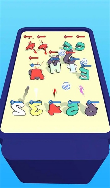 合并字母表怪物融合游戏(2)