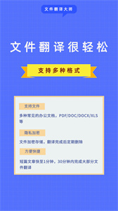 文件翻譯大師軟件