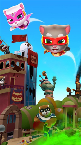 汤姆猫英雄跑酷21亿币钻石版