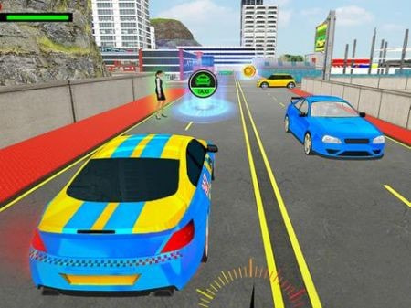 出租車城市駕駛City Taxi Car Driver