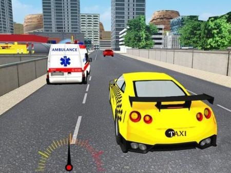 出租車城市駕駛City Taxi Car Driver