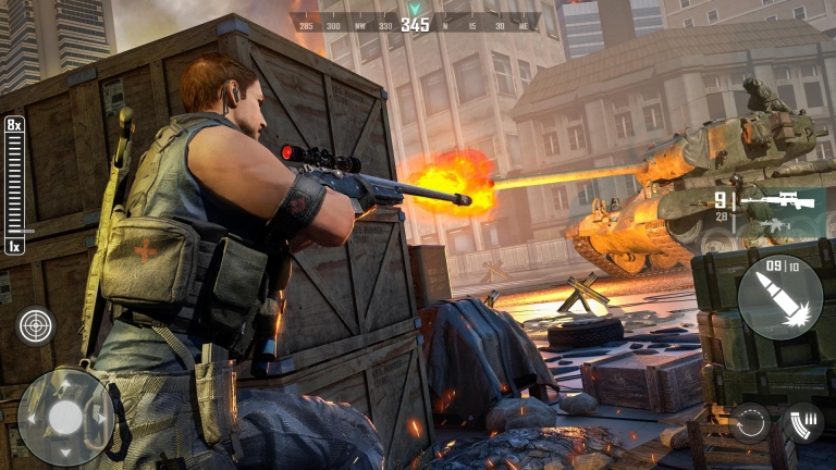狙擊手城市偽裝(Sniper Shooting Game)