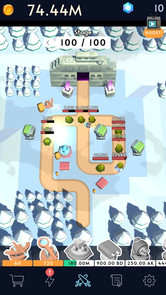 閑置防御塔Idle Defense