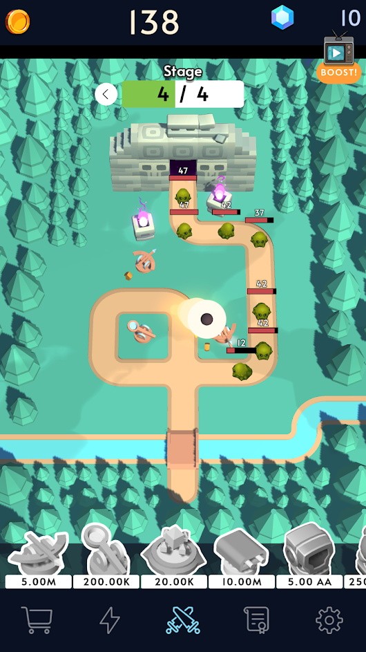 閑置防御塔Idle Defense