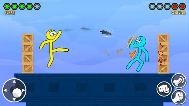火柴人動漫格斗(Stickman Kick Fighting Game)