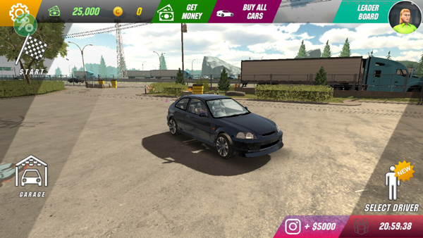 手動擋停車場
