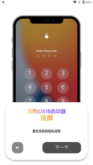 浣熊IOS15启动器VIVO版图1