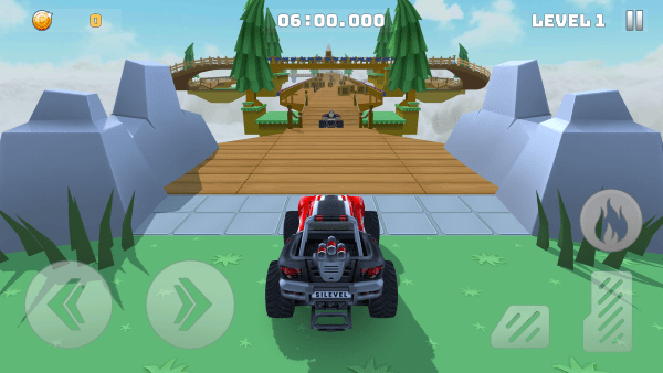 爬山特技汽車