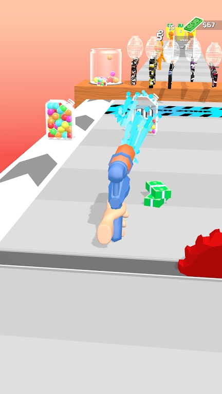 滋水枪跑酷射击图3