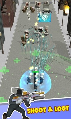 厕所怪兽奔跑射手图3