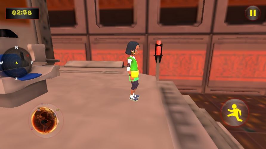 熔巖逃跑