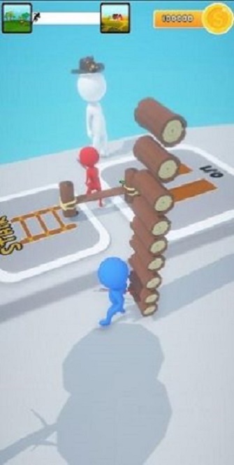 樓梯競速跑