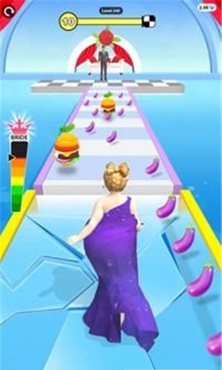 新娘裝扮跑