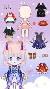 魔法公主裝扮娃娃