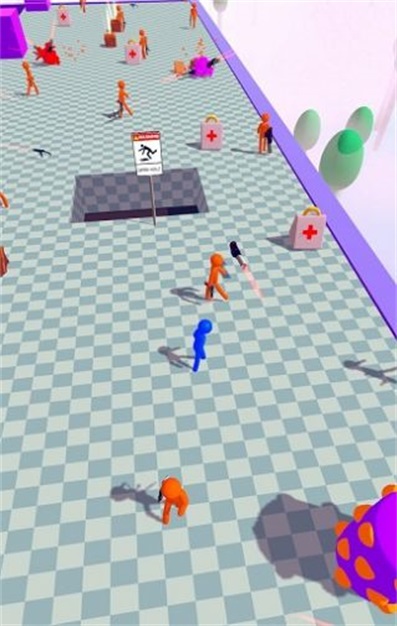 人体球枪射击图1