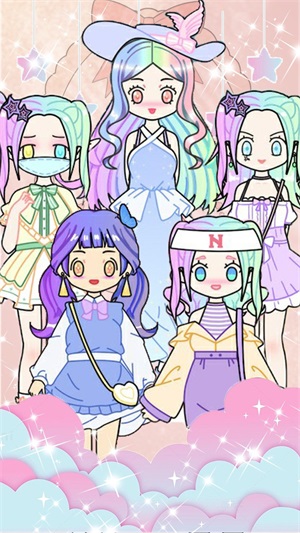 完美五官装扮娃娃图1