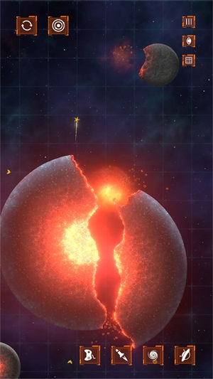 模擬星球爆炸