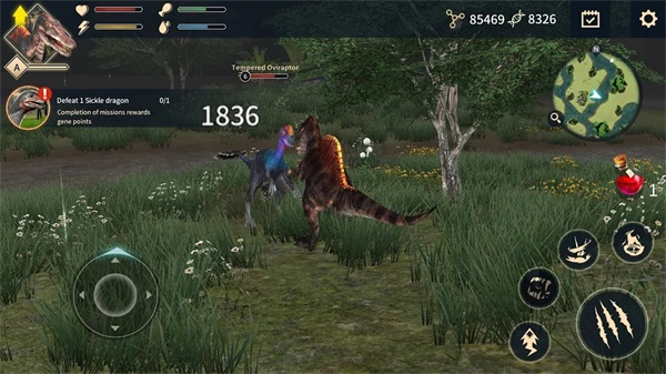 模擬恐龍
