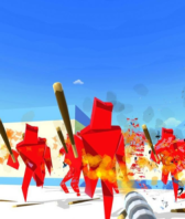 燒毀3D紙人