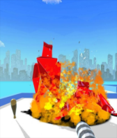 燒毀3D紙人
