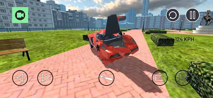 汽車(chē)碰撞模擬器3D